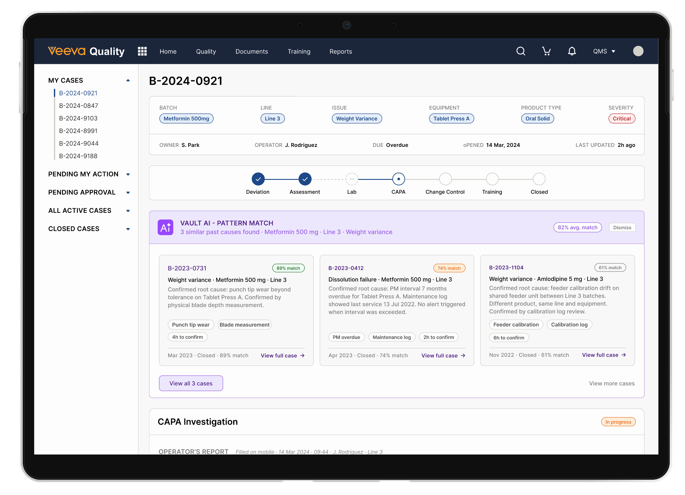 Quality Intelligence